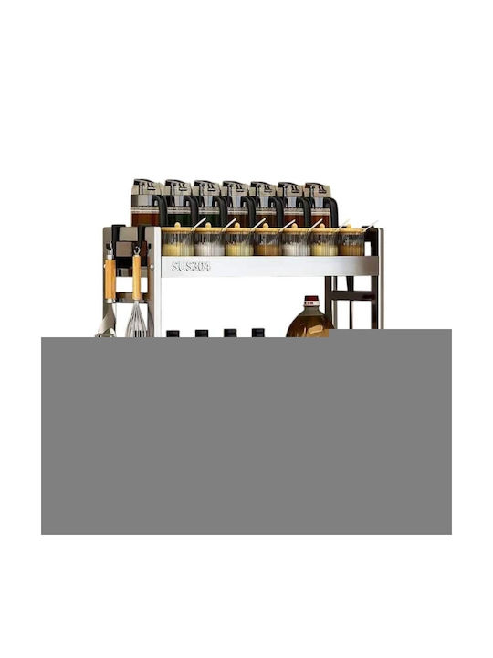 Suport De Masă Inox 40x41x132cm Argintiu