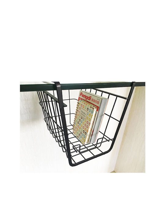 Lalos Βάση Οργάνωσης Κουζίνας Μεταλλική σε Μαύρο Χρώμα 25x18x21cm