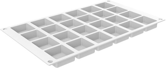 Silikomart Backform Creme Karamell Silikon 37x37x1.6cm 1cm