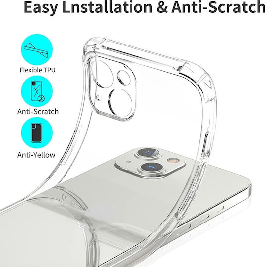 Back Cover Silicon Transparent (Motorola Edge 50 Fusion)