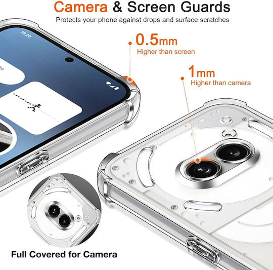 Back Cover Silicon Transparent (Nothing Phone 2a / 2a Plus)
