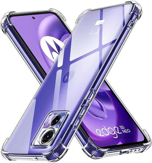 Back Cover Σιλικόνης Διάφανο (Motorola Edge 30)