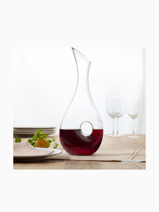Secret de Gourmet Glass Wine Decanter with Stopper 1000ml