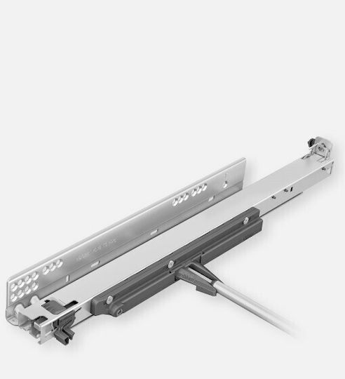 Οδηγος Κρυφος Συρταριου Blum Movento 760h Φρενο Tip On 100% Ανοιγμα 104-760h500tip