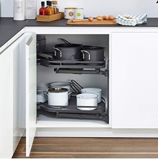 Kitchen Mechanism Bean Finetto Brake Door 40cm Anthracite Left Opening 102-1320#40ant 500mm Depth