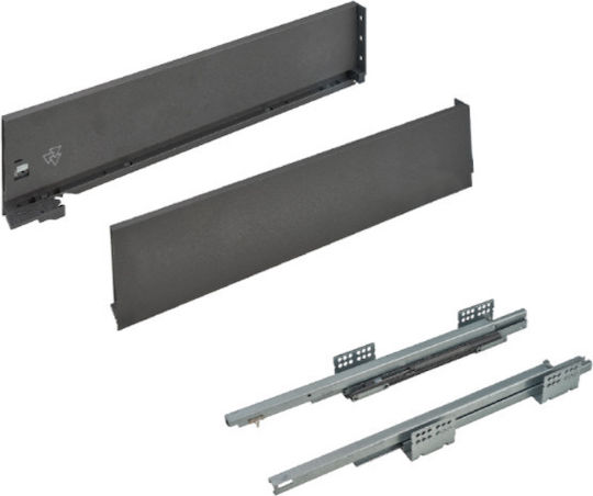 Drawer with Brake 50cm Slim Box 02.90.50sg