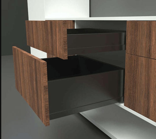 Drawer with Brake 50cm Slim Box 02.90.50sg