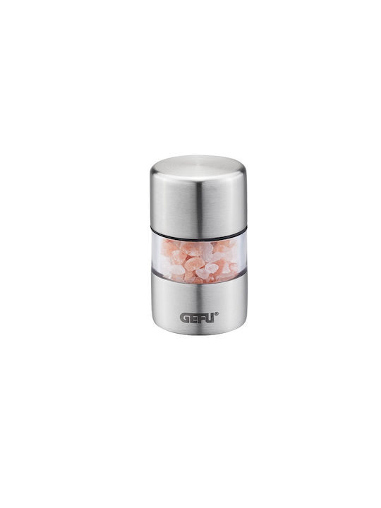 Gefu Manual Set Spice Mills made of Ceramic in Silver Color 5.2cm 1pcs