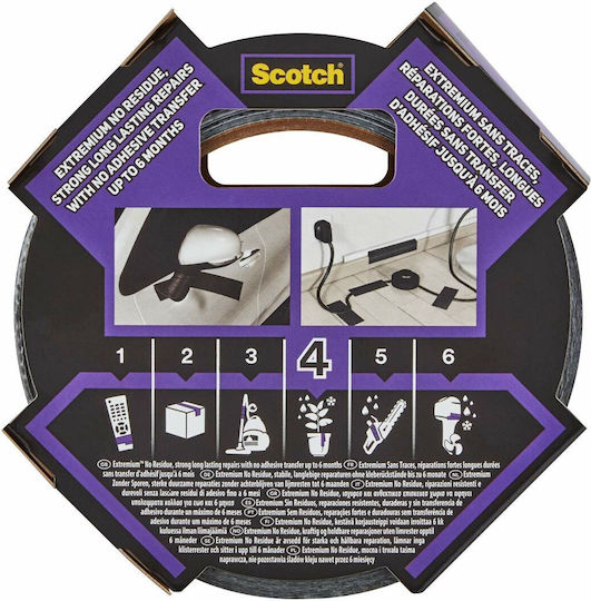 3M Scotch Selbstklebend Gewebeband Gray 48mmx18m 1Stück