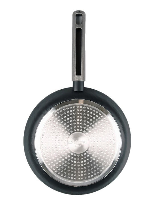 Maestro Pan Mit Deckel aus Aluminium mit Antihaftbeschichtung 24cm