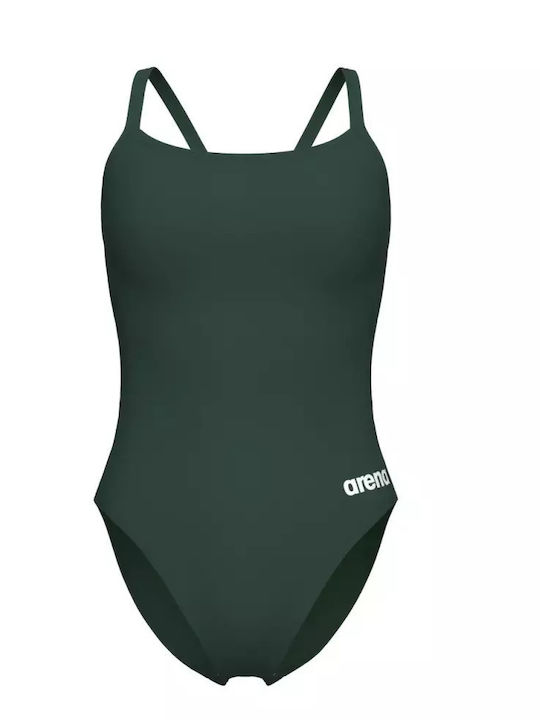 Athletic Swimsuit Khaki
