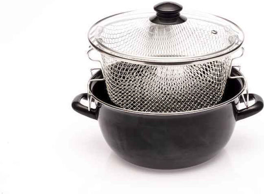 Max Home Κατσαρόλα Φριτέζα από Αλουμίνιο 5lt / 24cm