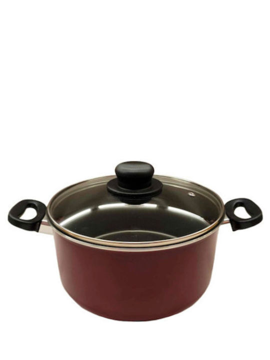 Yalco Βαθιά Κατσαρόλα από Αλουμίνιο 4lt / 22cm