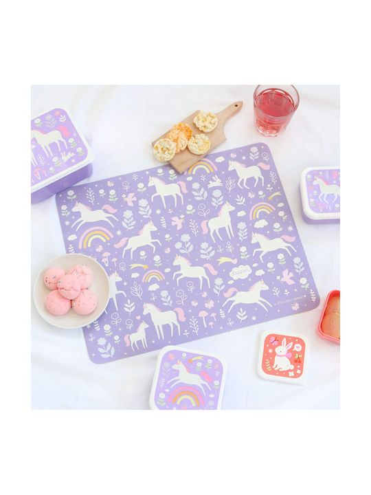 A Little Lovely Company Plastic Placemat Multicolour 43x34cm
