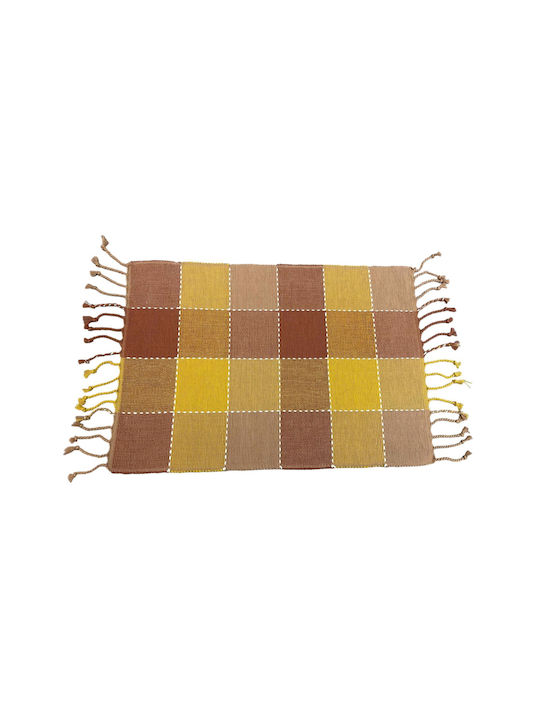 Linea Home Platzdeckchen Stoff Mehrfarbig 48x33cm 1Stück
