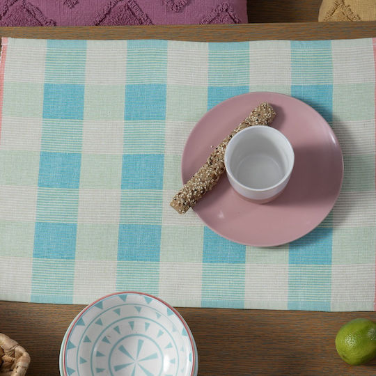 Nef-Nef Homeware Σουπλά Υφασμάτινο Μπλε 48x33cm 2τμχ Nef-Nef Homeware Σουπλά Υφασμάτινο Μπλε 48x33cm 2τμχ