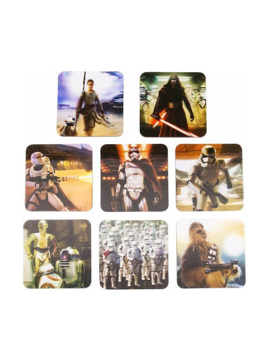 Paladone Star Wars Σουβέρ Πλαστικό Πολύχρωμο 4τμχ Paladone Star Wars Σουβέρ Πλαστικό Πολύχρωμο 4τμχ