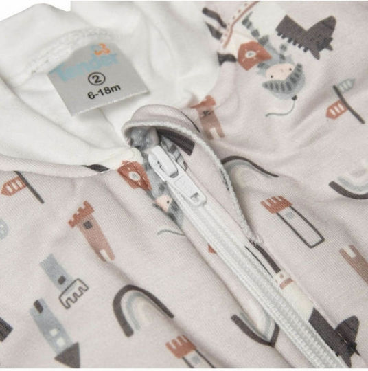 Tender Frühlingshafter Baby Schlafsack Ecru Tender Frühlingshafter Baby Schlafsack Ecru