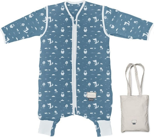 Nuvita Winter Baby Sleeping Bag with Detachable Sleeves Powder Blue Nuvita Winter Baby Sleeping Bag with Detachable Sleeves Powder Blue