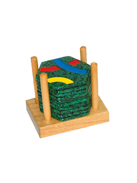 Colour of Strategy Island Mythology Untersetzer Kunststoff 1Stück