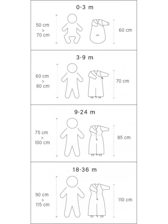 Bemini Winter Sleeping Bag with Feet Magic Bag 3 Tog Old Pink with Detachable Sleeves