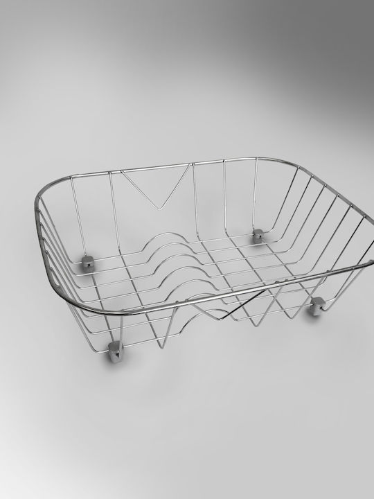 Carron Phoenix Στραγγιστήρι Γούρνας Inox Ασημί 39x29.5x12cm
