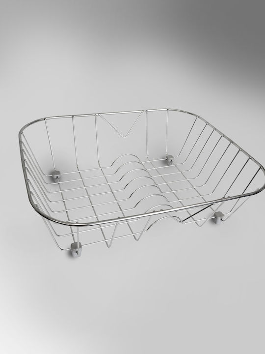 Carron Phoenix Στραγγιστήρι Γούρνας Inox Ασημί 39x33cm