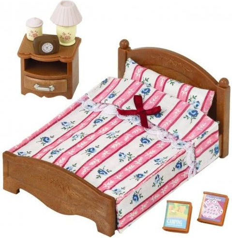 Epoch Toys Semi Double Bed Sylvanian Families για 3+ Ετών 100εκ.