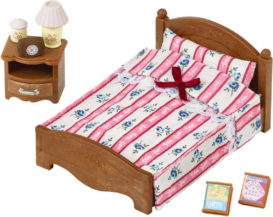 Epoch Toys Semi Double Bed Sylvanian Families για 3+ Ετών 100εκ.