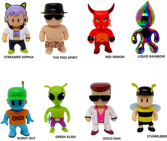 Just Toys Miniature Toy Stumble Guys For 4+ Years 5cm (Miscellaneous Designs)