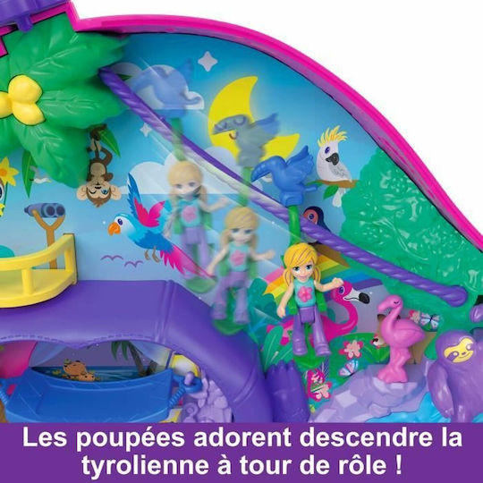 Mattel Θήκη Τσαντάκι Sloth Polly Pocket Βραδύποδας για 4+ Ετών (Διάφορα Σχέδια)