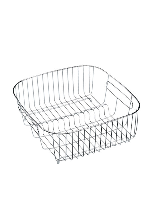 Carron Phoenix Στραγγιστήρι Γούρνας Inox Ασημί 42.5x38.5x13cm