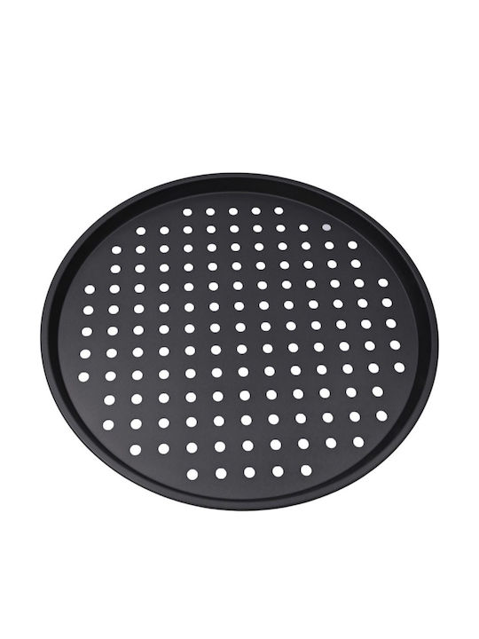 Sidirela Schwarz Backform Pizza Aluminium 32cm