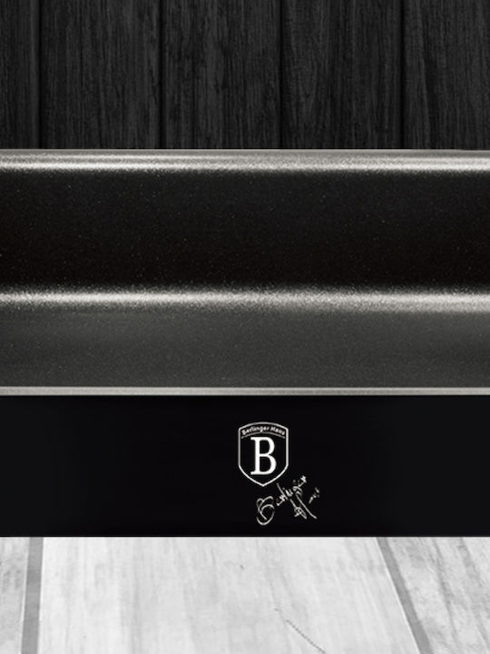 Berlinger Haus Metallic Line Backform Rechteckig Aluminium Shiny Black Collection