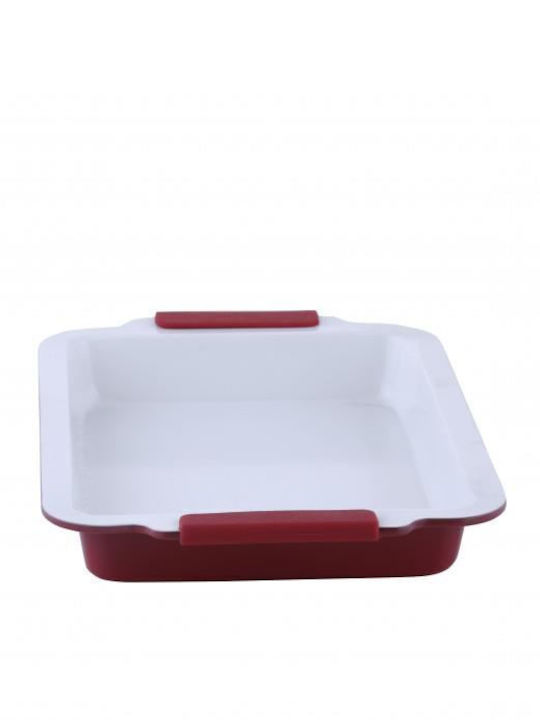 Ertone Aluminum Rectangular Baking Pan with Ceramic Coating 40.5x27cm