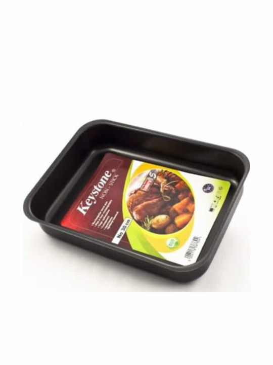 Keystone Aluminum Rectangular Baking Pan with Non-stick Coating 28x40cm
