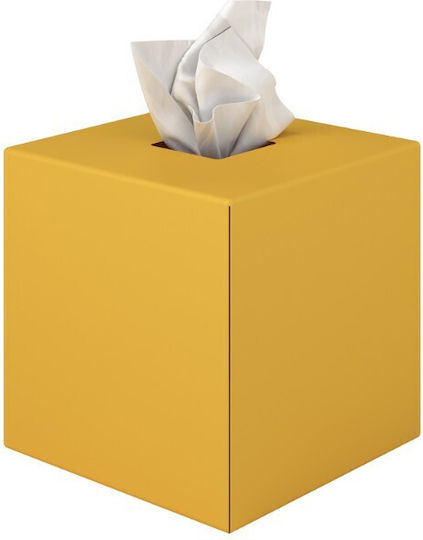 Pam & Co Tissue-Halter Gelb 13x13x13cm 124-603