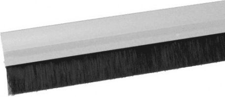 Viosarp Stafflex Jumbo Rod Draft Stopper Door with Brush in White Color