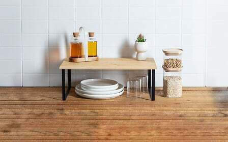 5Five 5Five Tischspiel Holz Regal Shelfy 50x30x18cm Schwarze