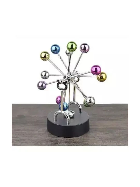 Magnetic Office Decor Accessory - Cylinder with Infinite Motion Office Decor Accessory Made of Metal