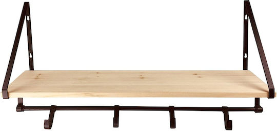 Atmosphera Επιτοίχιο Ράφι Μεταλλικό 72x20x31εκ. Atmosphera Επιτοίχιο Ράφι Μεταλλικό 72x20x31εκ.