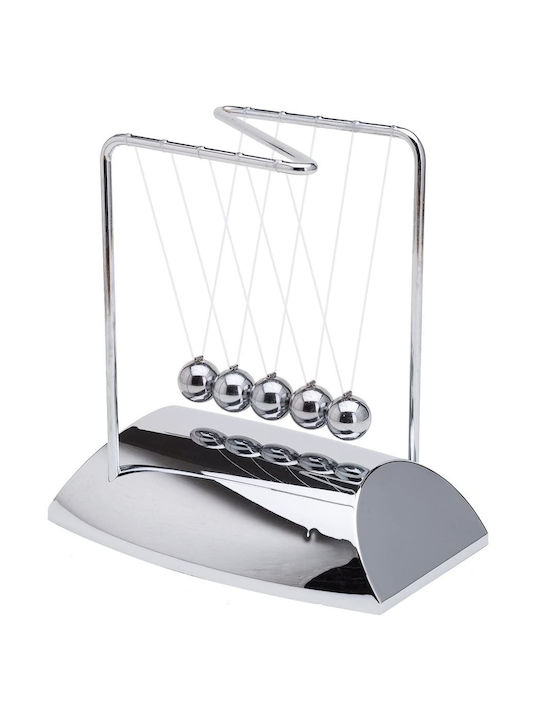 Leagănul Lui Newton Pentru Accesorii De Decor Pentru Birou Din Metal 18x11x18.5cm În Culoare Argintie
