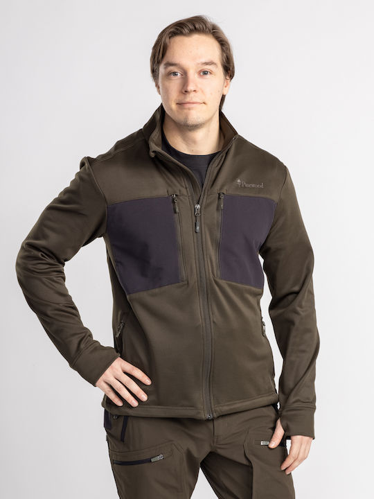 5209 Abisko Power Fleece Jacke Pinewood