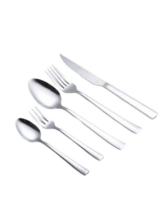 Dinox Porto Set de Tacâmuri Inoxidabil Silver 60buc