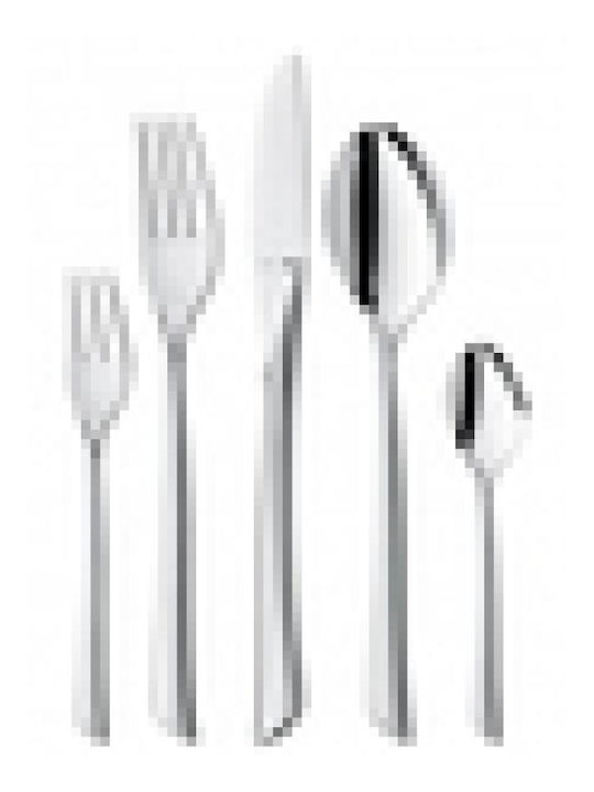 WMF Virginia Cutlery Set Stainless Silver 30pcs