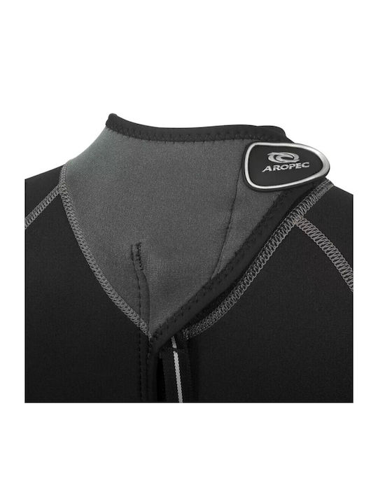 Aropec Jumpsuit Wetsuit with Zip Black 3mm