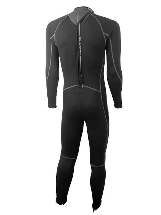 Aropec Jumpsuit Wetsuit with Zip Black 3mm