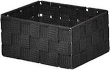 Atmosphera Aufbewahrungskorb Stoff Schwarz 20x16x10cm 1Stück