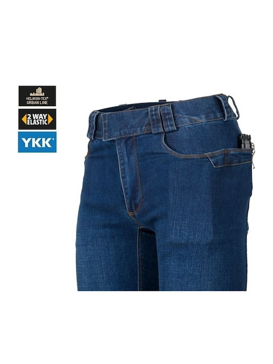 Helikon Tex Covert Tactical Pants Ловно Панталон Mid Vintage Worn Син Цвят