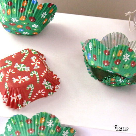 Viosarp Карамелени документи за кексчета Хартия VC1168 50pcs